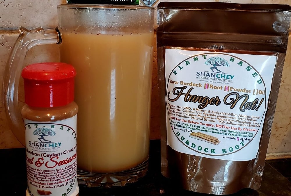 HUNGER NOT! Bulgarian Burdock Root-Hormone Balance-Purifier-Appetite Suppress-Lymphatic-UV-Herpes