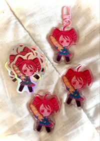 Image 3 of COOKIE RUN X UTAULOIDS HOLOGRAPHIC STICKERS & KEYCHAINS MTO