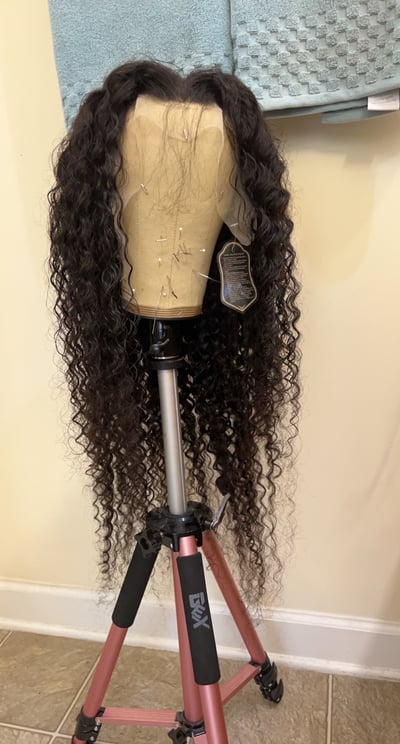 Image of 30 inch Deep Wave 13x6 Wig