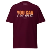 Image 3 of YCLW Bold Script Tee - Maroon