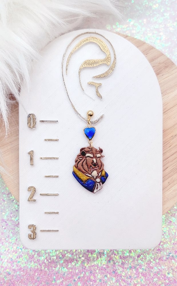 Image of Rose Princess Earrings
