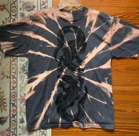 Image 1 of 'Gemini' Blockprinted Bleached Tee Oneshot - Size Large