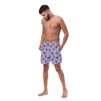 Image 3 of Swim Trunks (tropical Paradise)