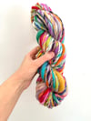 Rainbow bright Art Yarn. 