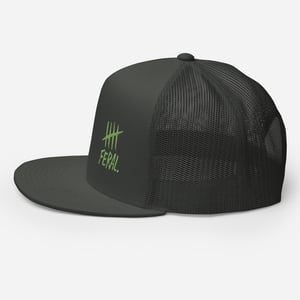 Image of feral. trucker. kiwi.