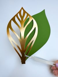 Image 3 of Wallflower Leaf Die # 224