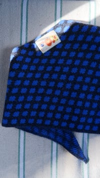 Image 4 of THE AUDREY POLKA DOT TRIANGLE SCARVES