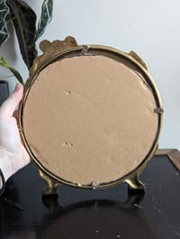 Image 2 of vintage art nouveau lady mirror
