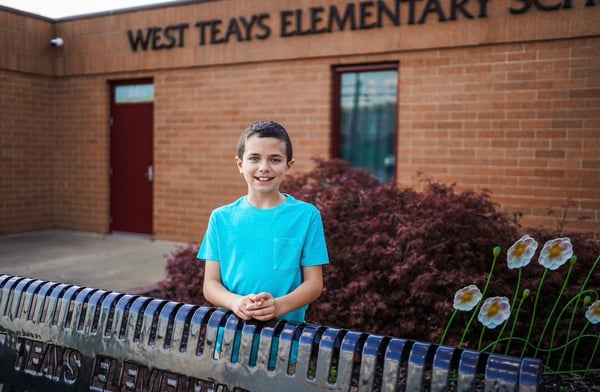 Image of 5th grade graduation celebration session 