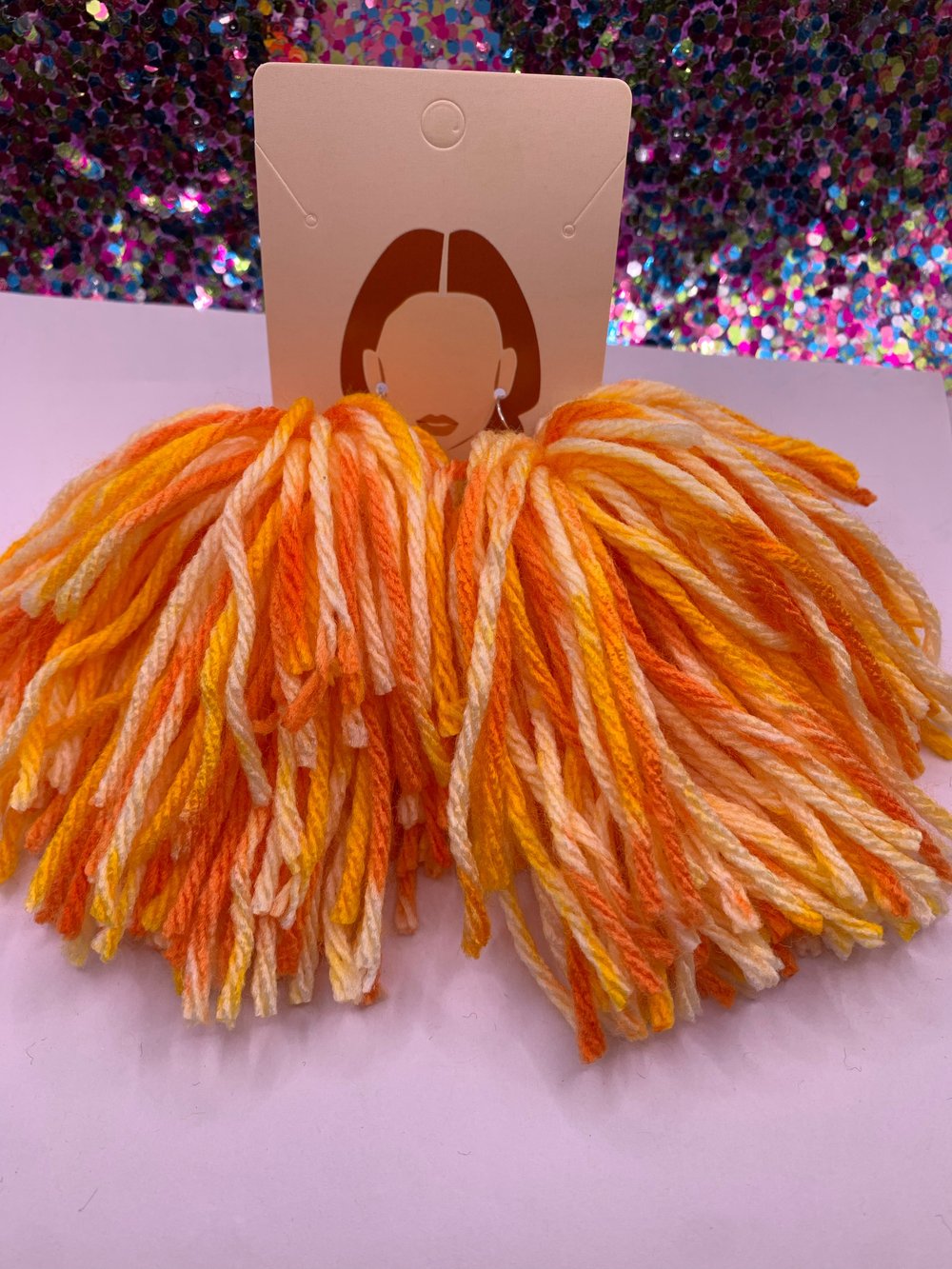 Image of Pom Pom Earrings