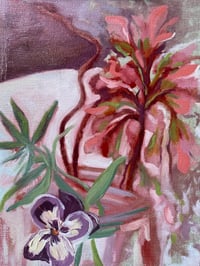 Image 2 of Viola, Elephant Ear & Passion Flower Leaves