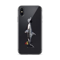 Image 1 of Clear Shark Case for iPhone®