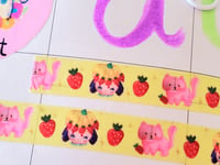 Image 3 of Strawberry merengue pie - washi tape 10mm 