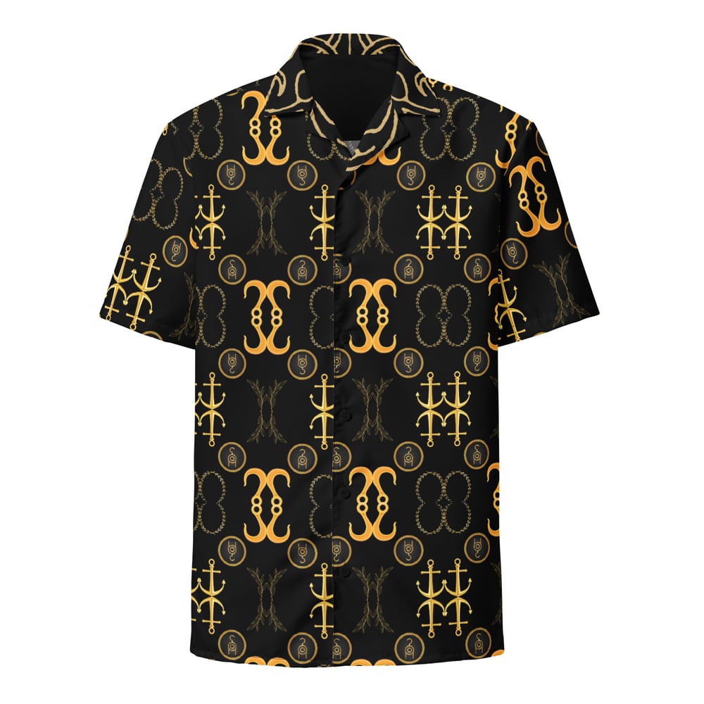 Image of Hooks & anchors Unisex button shirt