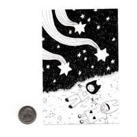 Image 2 of star shower postcard