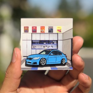 Image of KUWTB Kustoms F80 M3 Yas Marina Blue