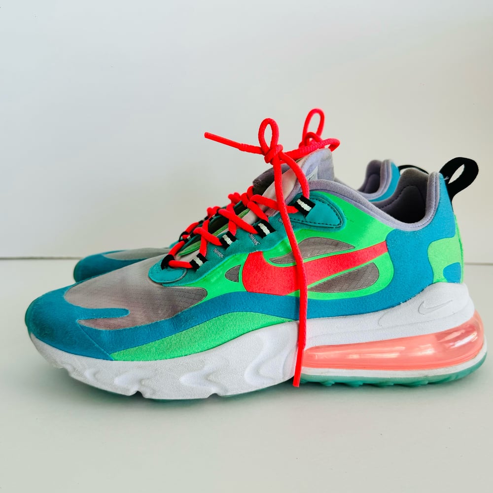 Image of Nike Air Max 270 React Psychedelic Movement SIZE - 7 -Women's