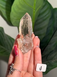 Image 11 of CHOOSE YOUR OWN NATURAL (UNPOLISHED) RUTILE IN QUARTZ POINT -BRAZIL-