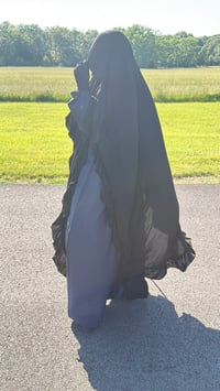 Image 3 of Ruffle Cape w/ Flap 