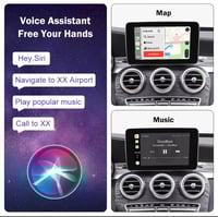 Image 5 of Wireless Carplay Android Auto Mercedes 2015-2018 C GLC CLA GLA Class W205 NTG5.0 Mirrorlink