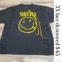 3X Nirvale yellow lace destroyed
