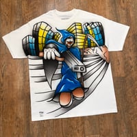 Image 4 of (1 of 1) all over airbrush tee - XL 