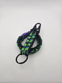 Image 3 of Venom Strike Set – Bracelet + Keychain | BlackhawkBraids #34