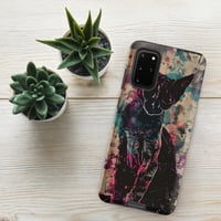 Image 13 of Colorful Water color Black Cat Painting Tough case for Samsung®