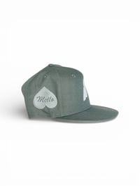 Image 2 of Grey New Era Fitted Cap  7 3/4 