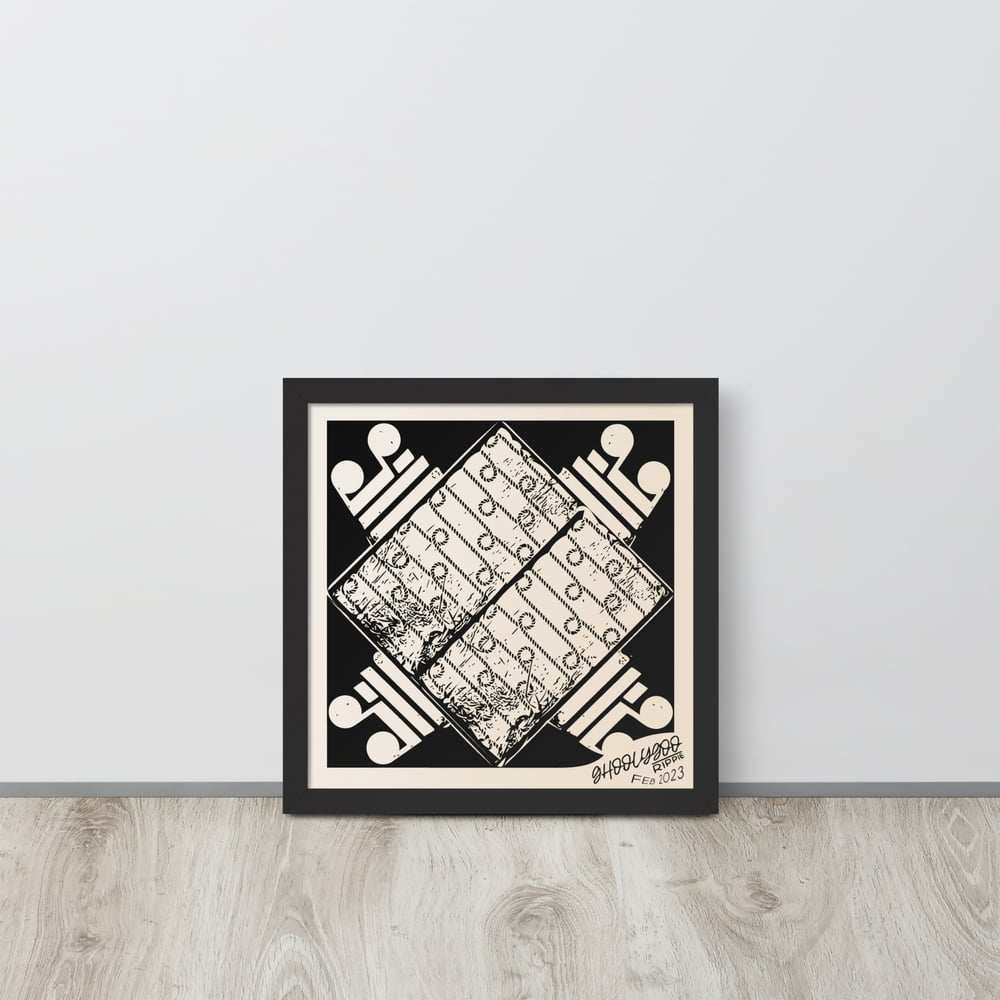 Ropes & Notes - Framed poster