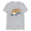 NYPD Burning Car T-Shirt