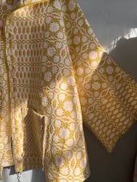 Image 8 of Poncho jacket, gold (one size)