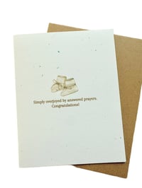 Baby Answered Prayers Greeting Card