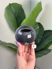 Image 8 of CHOOSE YOUR OWN DRUZY AGATE X QUARTZ SPHERES -BRAZIL-