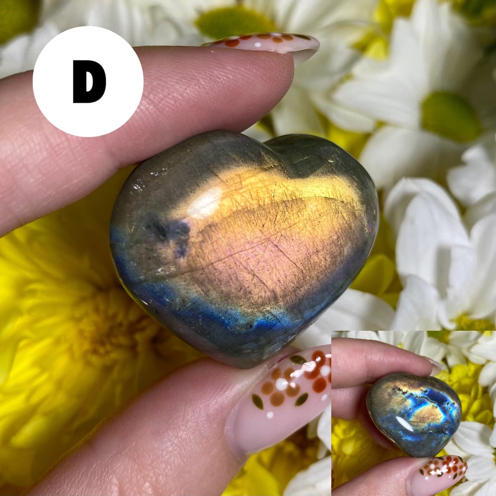 Image of Labradorite Heart