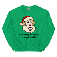 Image 1 of A Whole Day For a Man? - Stephanie’s Version| Feminist Christmas Jumper