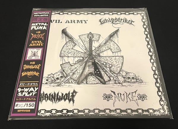 Image of Evil Army / Whipstriker / Nuke / Chainwolf 4 Way Split 