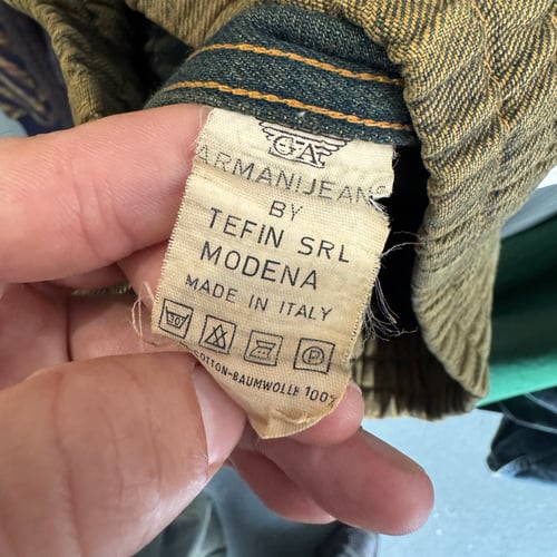 Image of 1980s Giorgio Armani Hunting Vest, size large