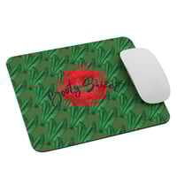 Booty Sweet Green Pattern Mouse pad