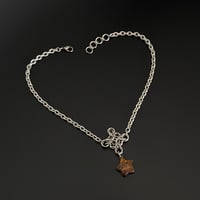Image 2 of Tiger’s Eye Sees Stars Necklace
