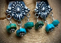 Image 2 of Southwestern Silverware Earrings 