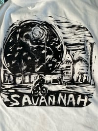 Image 1 of savannah globe t shirt