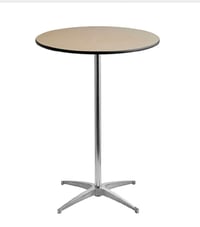 Image 1 of Diameter: 30"Base Length: 27 1/2"Base Width: 27 1/2"Height: 30" or 42