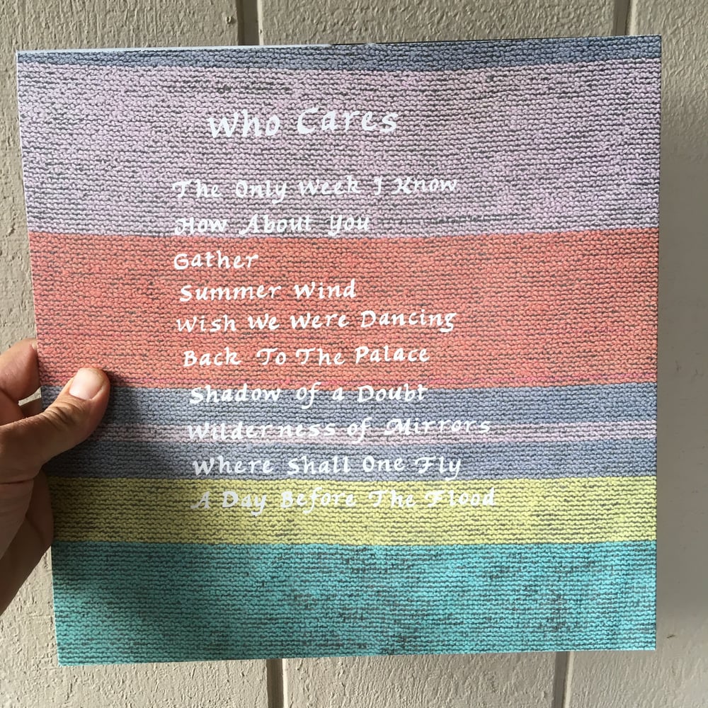 Image of Zeb Zaitz “Who Cares” LP
