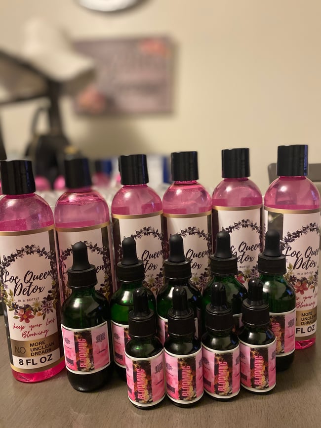  1 4oz Bottle of LOC QUEEN BLOOMING OIL
