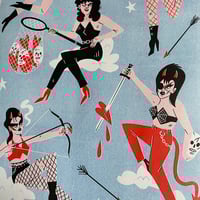 Image 3 of LOVE DEVILS A3 RISOGRAPH PRINT