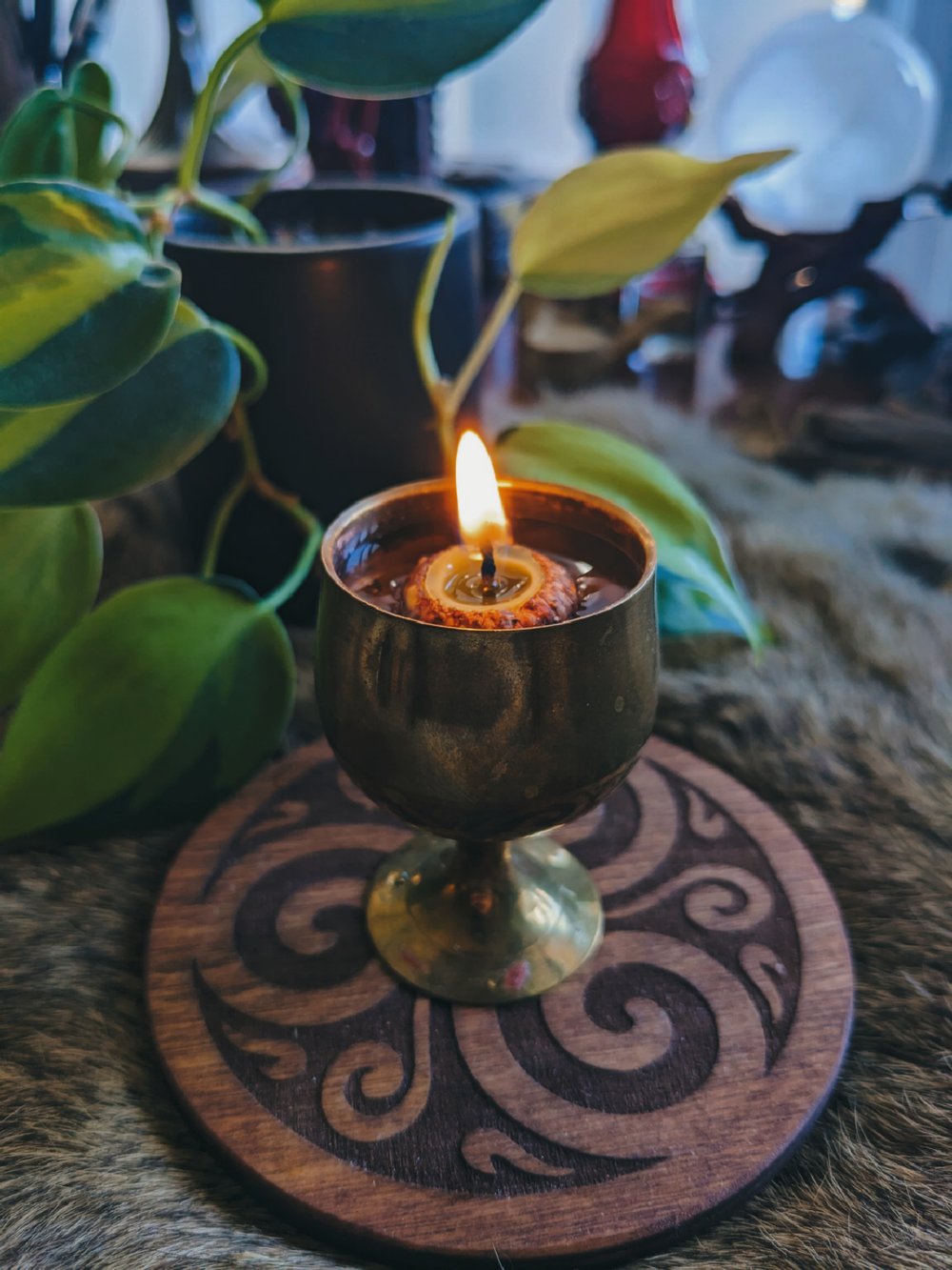 Image of Acorn Candle Set (Winter)