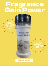 Miracles Carpet Freshener/Deodorizer