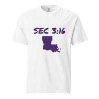 Image 2 of LSU - Unisex garment-dyed heavyweight t-shirt
