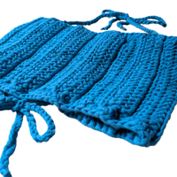 Image 2 of really recycled ribbon top